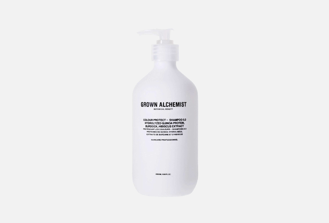 Шампунь для окрашенных волос GROWN ALCHEMIST COLOUR PROTECT - SHAMPOO 500 мл питательный шампунь для волос grown alchemist nourishing shampoo 200 мл