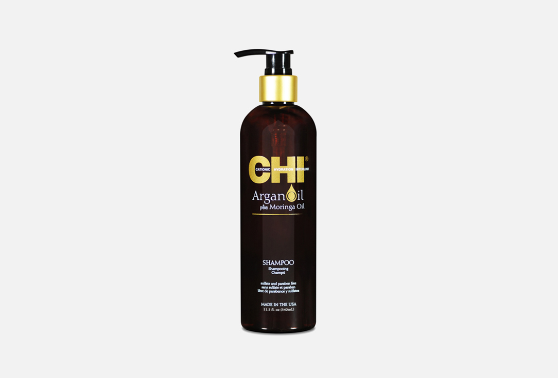 Шампунь для волос CHI Argan Oil 355 мл шампунь с маслом арганы и асаи для тусклых и ослабленных волос ультра питание 340мл happy anne