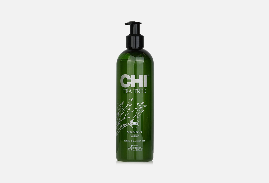 Шампунь CHI TEA TREE OIL Shampoo 340 мл шампунь для волос с маслом чайного дерева tea tree oil shampoo шампунь 340мл