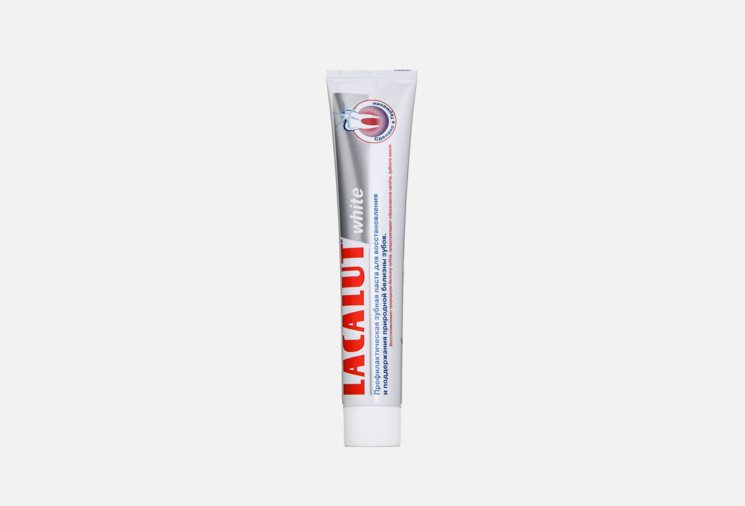 Зубная паста LACALUT White 75 мл зубная щётка lacalut toothbrush white 1 шт