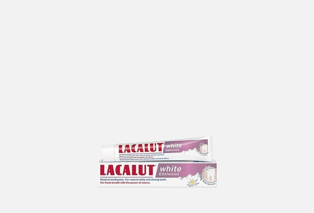 Зубная паста LACALUT White Edelweiss 