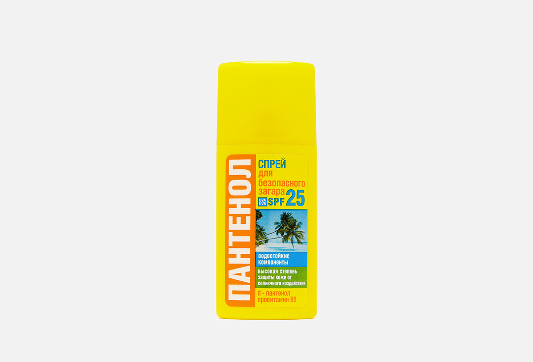 Спрей для безопасного загара SPF 25 БИОКОН Panthenol series 95 мл