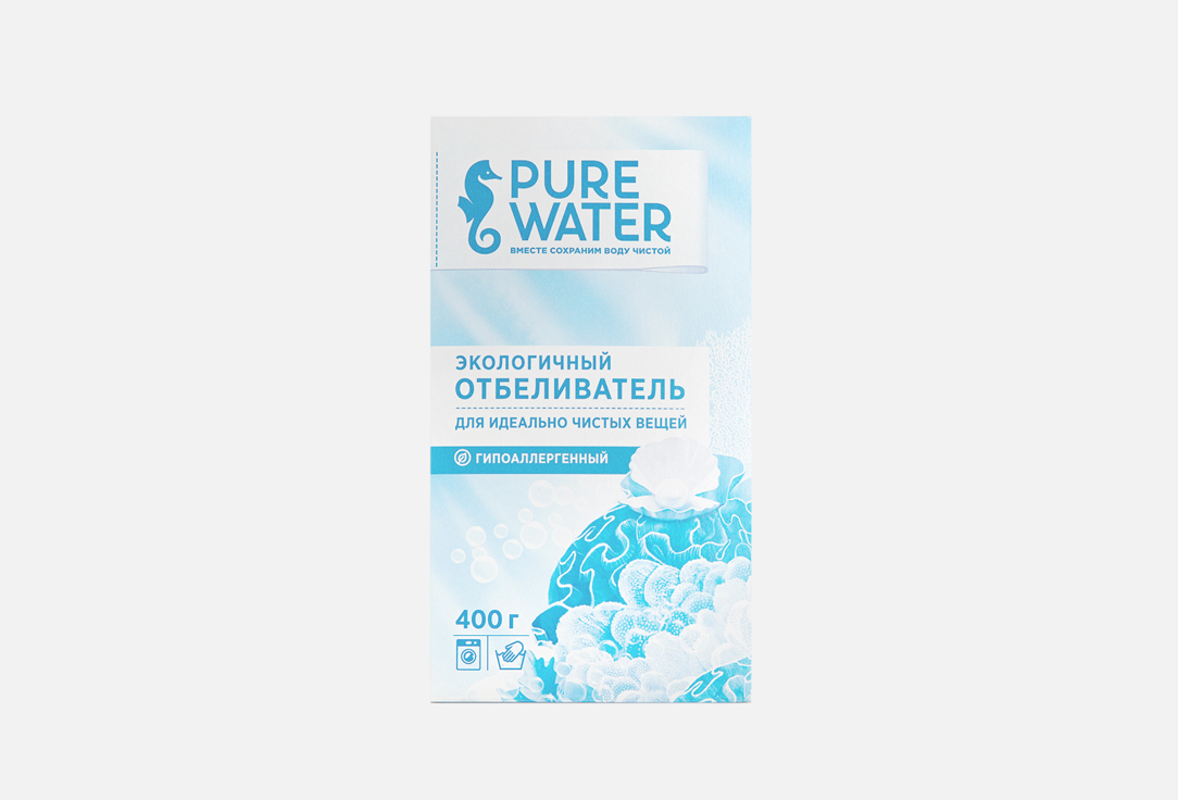 мыло хозяйственное pure water pure water 1 шт Отбеливатель PURE WATER Pure Water 400 г