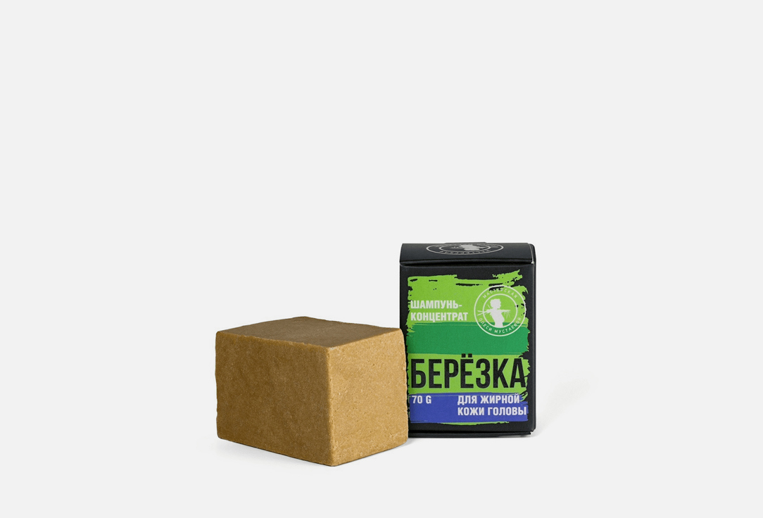 

Твердый шампунь МАСТЕРСКАЯ ОЛЕСИ МУСТАЕВОЙ, Березка 70 г