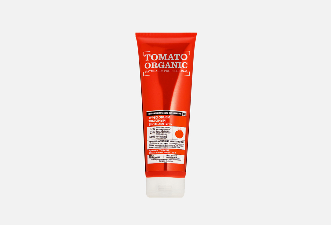 Шампунь для волос, томатный Organic Shop Tomato 