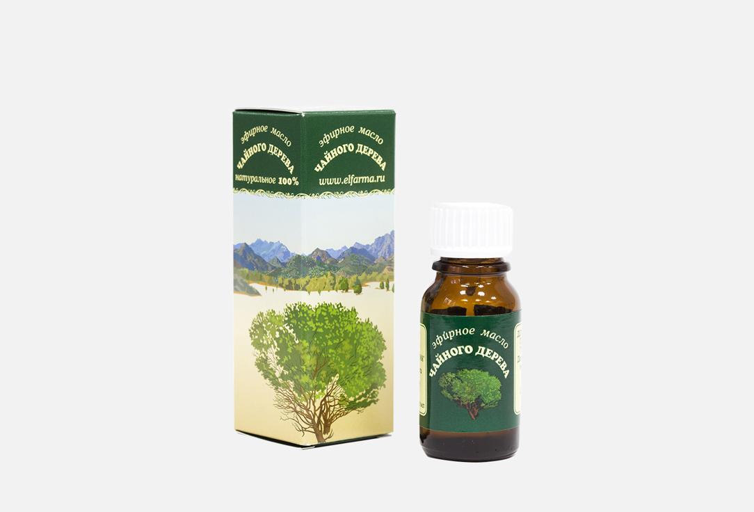 Масло эфирное ELFARMA Чайное дерево 10 мл эфирное масло чайное дерево