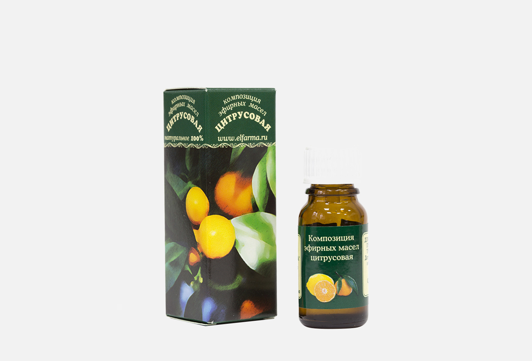 

Масло эфирное ELFARMA, Цитрусовая композиция 10 мл