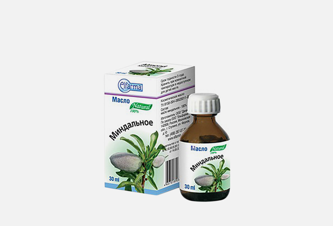 

Масло жирное ELFARMA, Миндаль 30 мл