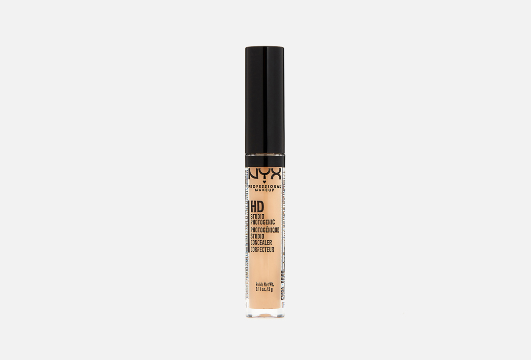 

Жидкий консилер для лица NYX PROFESSIONAL MAKEUP, Бежевый, HD CONCEALER WAND 3 г