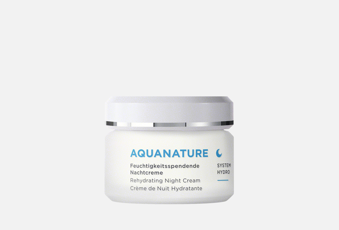Ночной увлажняющий крем ANNEMARIE BORLIND Aqua Nature 50 мл ночной питательный увлажняющий крем аква 24 beauty style