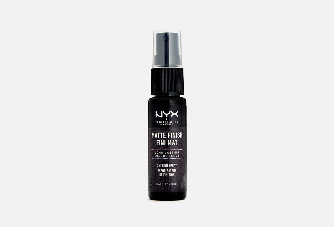 

Матирующий спрей-фиксатор макияжа NYX PROFESSIONAL MAKEUP, Makeup Setting Spray Mini Matte 1 шт