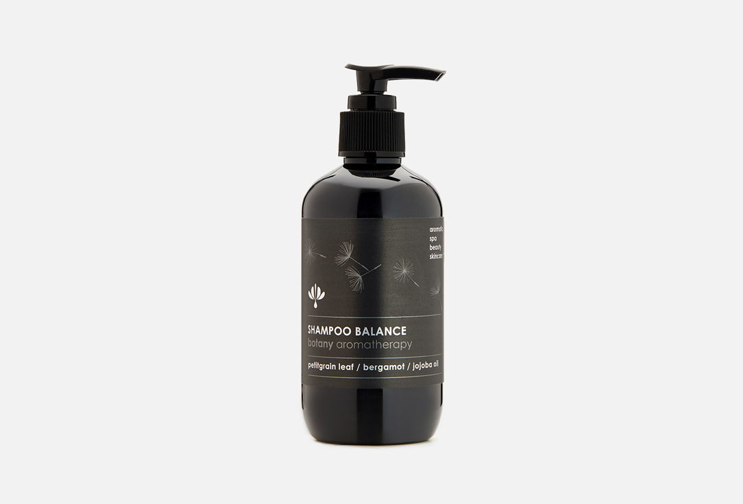 Питательный шампунь для волос с маслами петитгрейна, бергамота и жожоба  Botany Essentials SHAMPOO BALANCE  