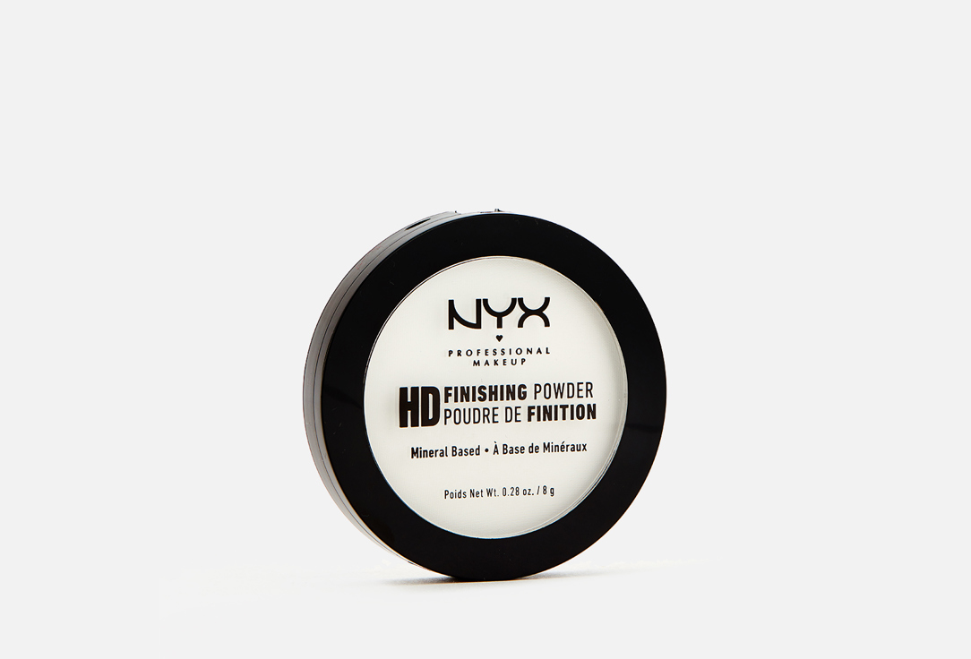 ПУДРА HD NYX PROFESSIONAL MAKEUP HIGH DEFINITION FINISHING POWDER 8 г letique cosmetics прозрачная финишная пудра invisible finishing powder