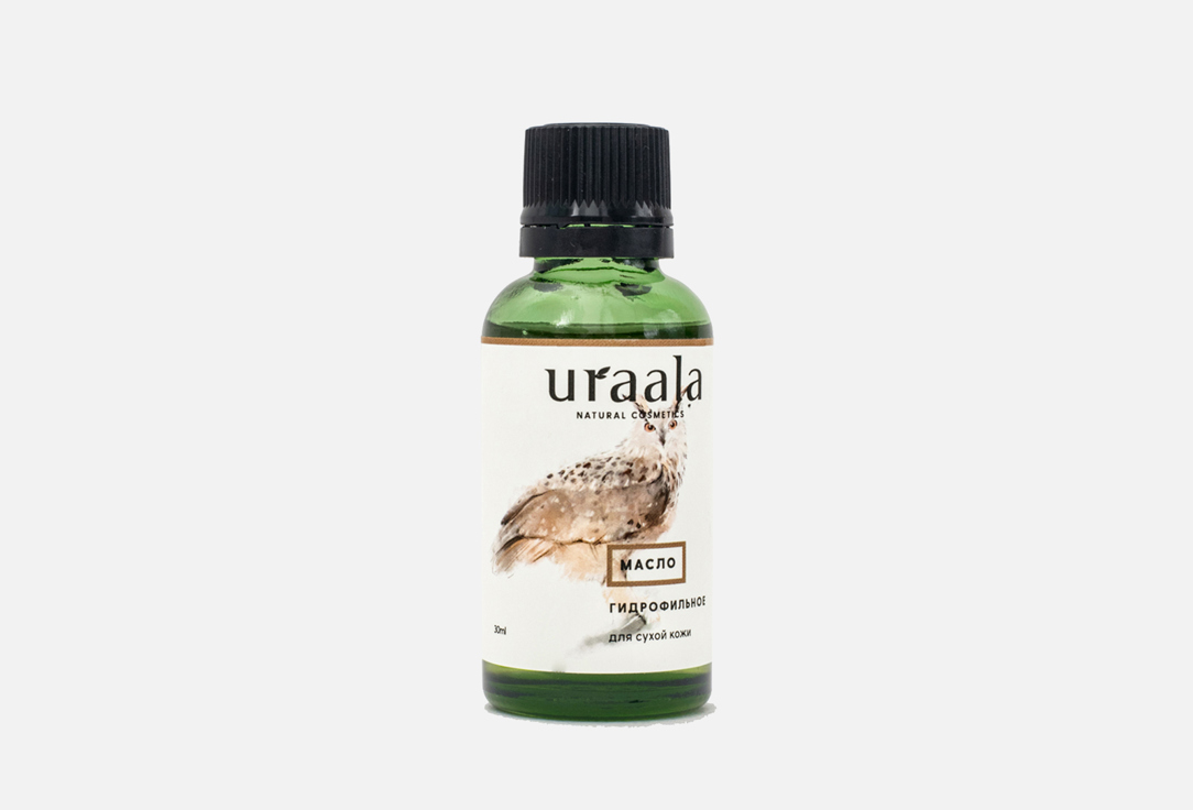 Масло гидрофильное URAALA Для сухой кожи 30 мл масло для умывания uraala гидрофильное масло для жирной кожи