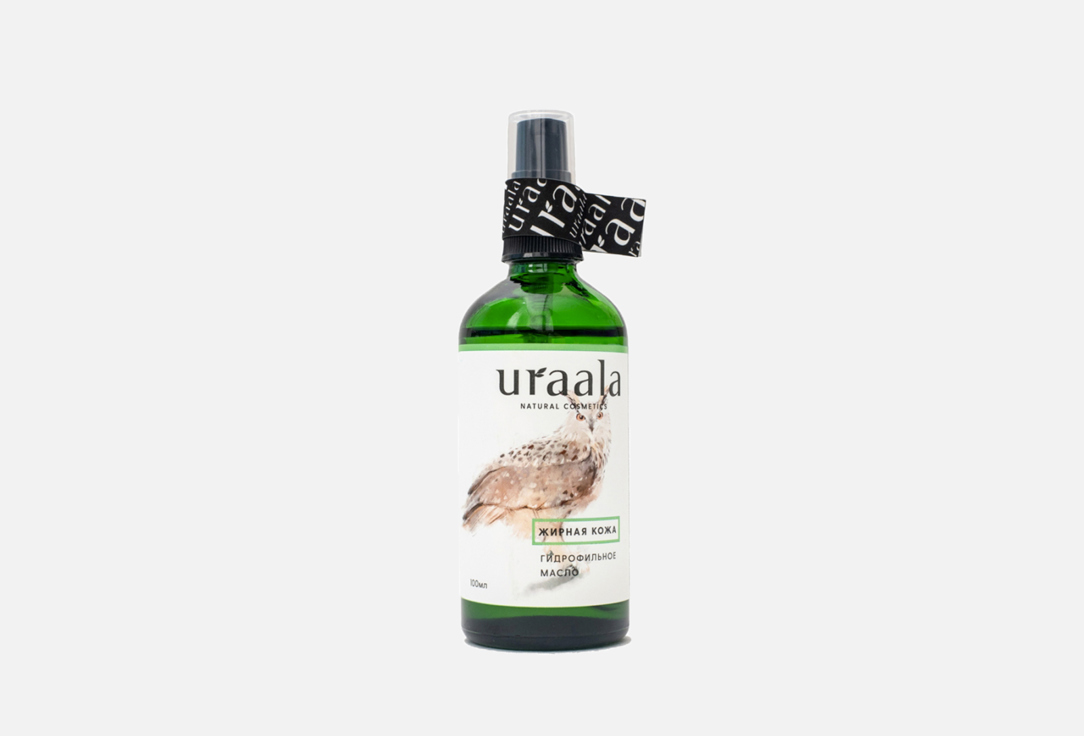 Масло гидрофильное URAALA Для жирной кожи 100 мл greenini гидрофильное масло для жирной и проблемной кожи 100 мл 100 г