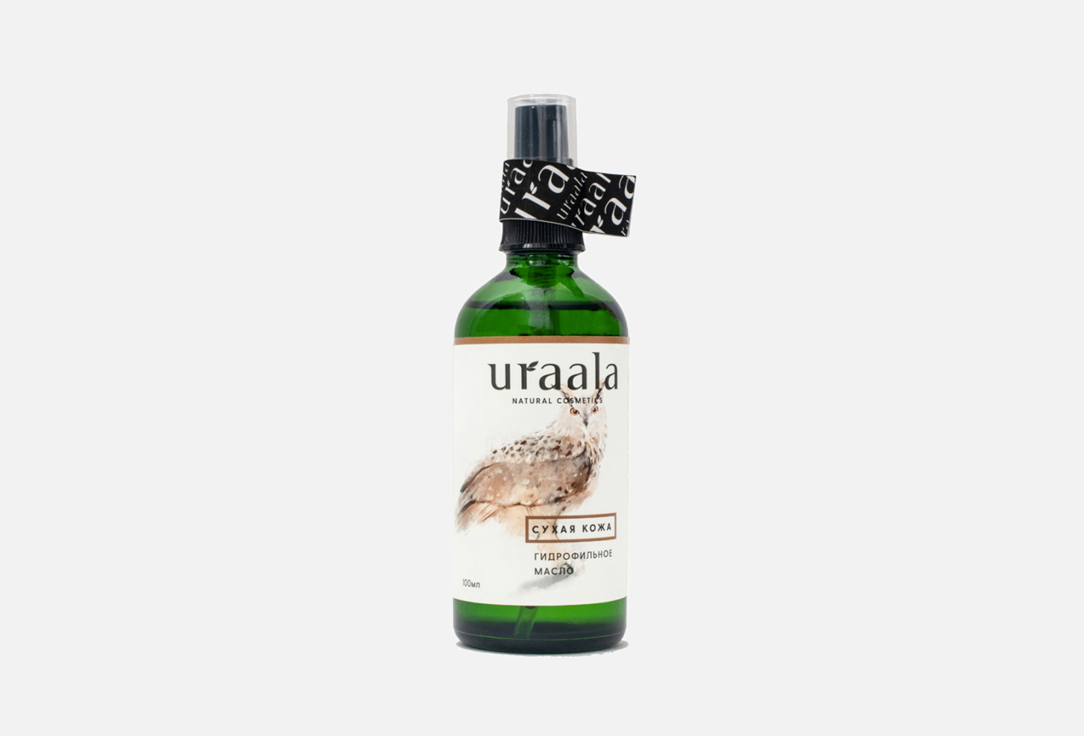 Масло гидрофильное URAALA Для сухой кожи 100 мл масло для умывания uraala гидрофильное масло для жирной кожи