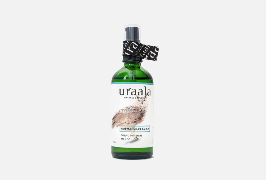 Масло гидрофильное URAALA Для нормальной кожи 100 мл масло для умывания uraala гидрофильное масло для жирной кожи