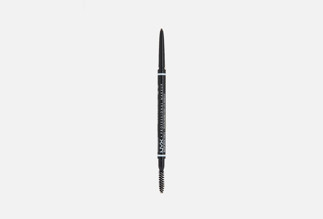 УЛЬТРАТОНКИЙ КАРАНДАШ ДЛЯ БРОВЕЙ NYX PROFESSIONAL MAKEUP MICRO BROW PENCIL 1.5 г карандаш для бровей mishlav micro brow pencil 8 гр