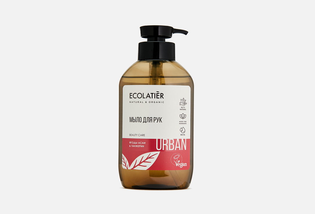 

Жидкое Мыло для рук ECOLATIER, ACAI BERRIES & TANGERINE 400 мл