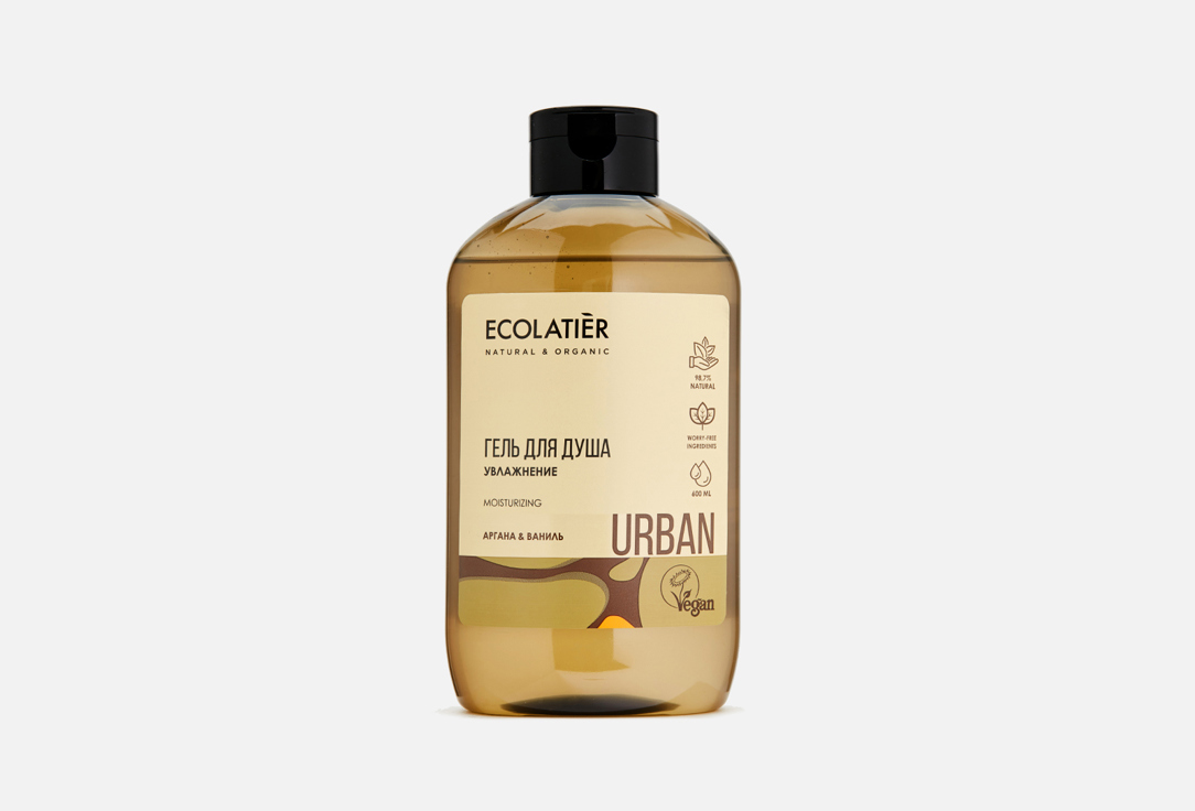 

Увлажняющий Гель для душа ECOLATIER, ARGAN & VANIL 600 мл