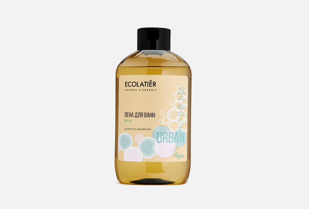 Изображение товара Пена для ванн ECOLATIER RELAX AMARANT & WHITE TEA