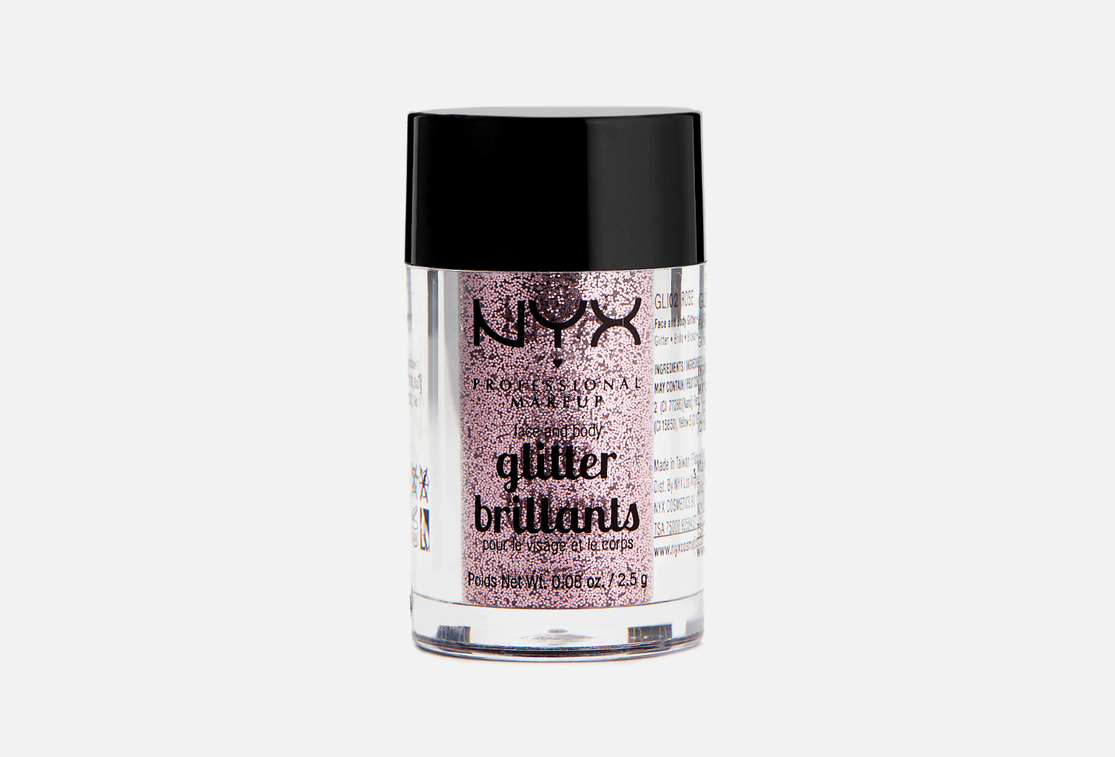 NYX PROFESSIONAL MAKEUP Глиттер для лица и тела FACE & BODY GLITTER 02 ...