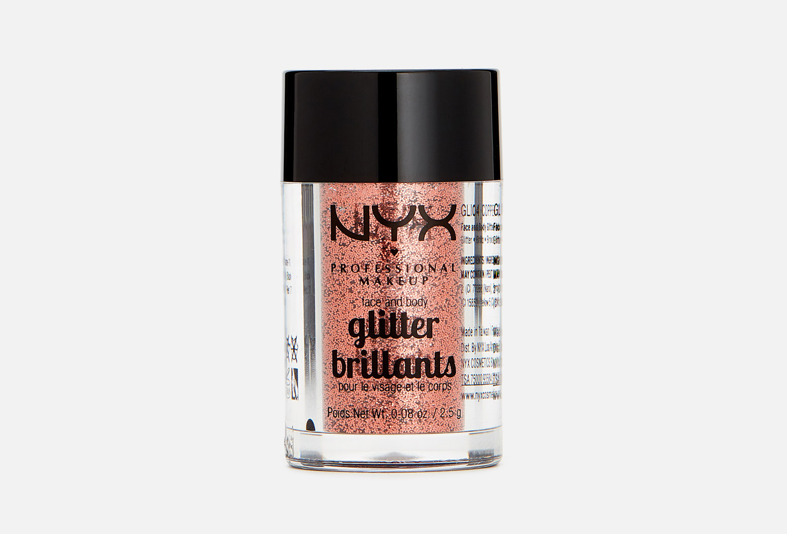 NYX PROFESSIONAL MAKEUP Глиттер для лица и тела FACE & BODY GLITTER 04 ...