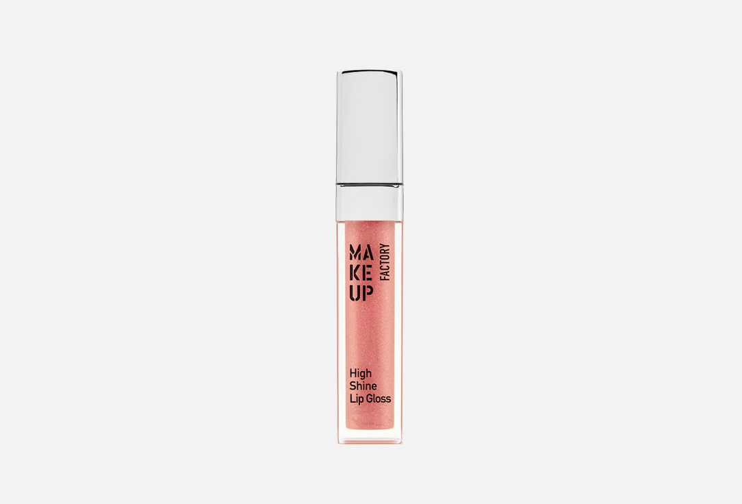 Блеск для губ с эффектом влажных губ Make Up Factory High Shine Lip Gloss 38, радужный абрикос