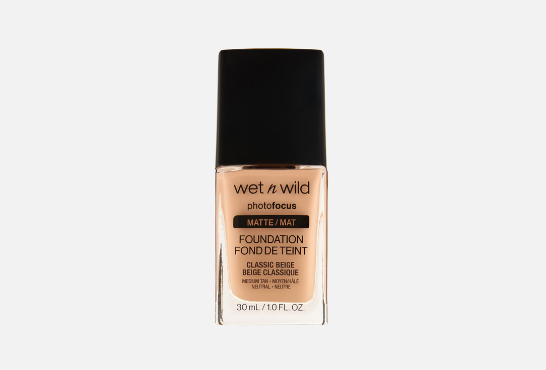Изображение товара Тональная основа Wet n Wild Photo Focus Foundation 30 мл для фотосъемки и ежедневного использования