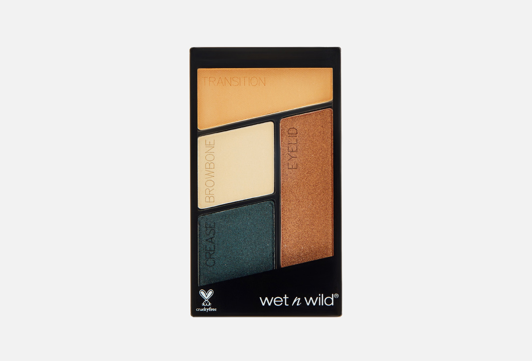 Палетка теней для век Wet n Wild Color Icon Eyeshadow Quad E343B Hooked on Vinyl