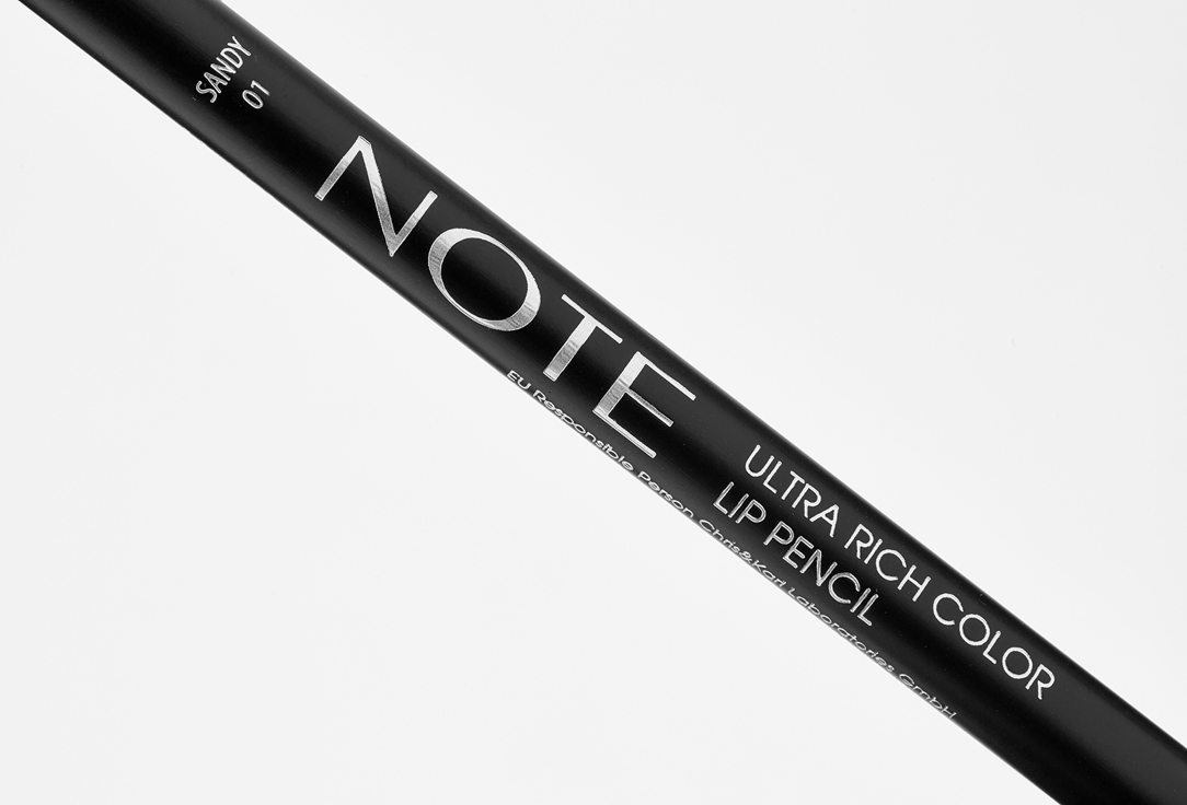 Карандаш для губ насыщенного цвета NOTE ultra rich color lip pencil 01