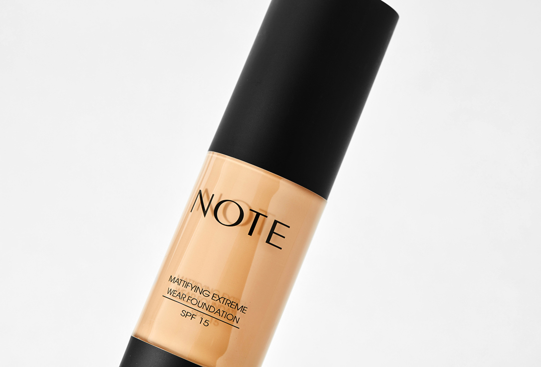 NOTE Матирующая тональная основа для лица Mattifying Extreme Wear Foundation