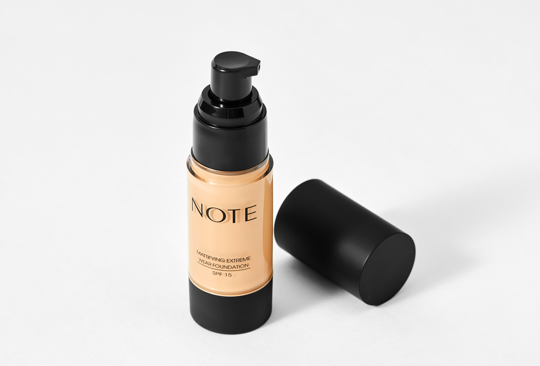 NOTE Матирующая тональная основа для лица Mattifying Extreme Wear Foundation