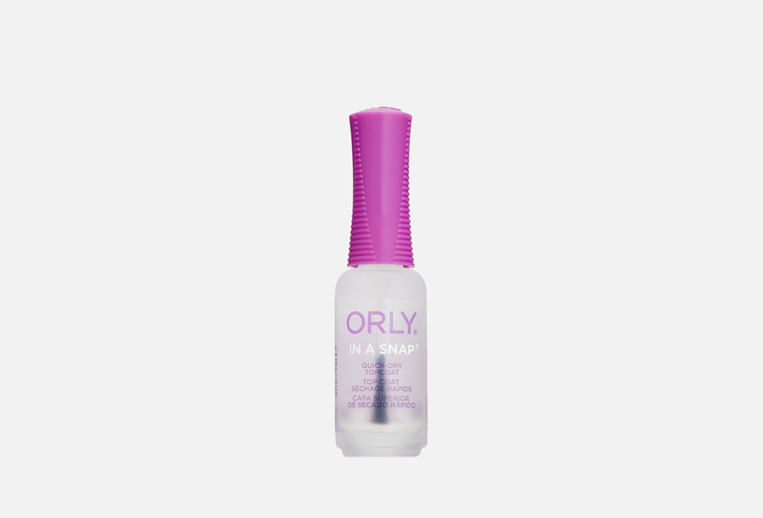Сушка-момент для защиты цвета ORLY IN A SNAP 9 мл сушка момент для сияния orly flash dry drops 18 мл