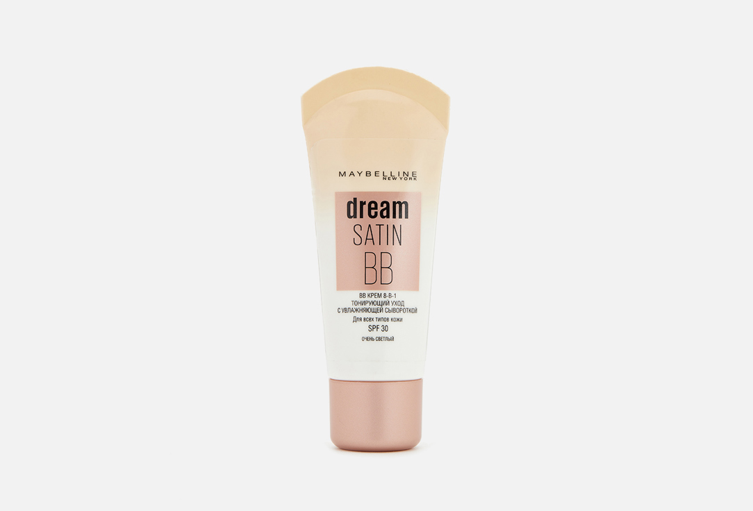 BB - Крем MAYBELLINE NEW YORK DREAM SATIN 30 мл тональный крем для лица shu dream for cream 343 30мл