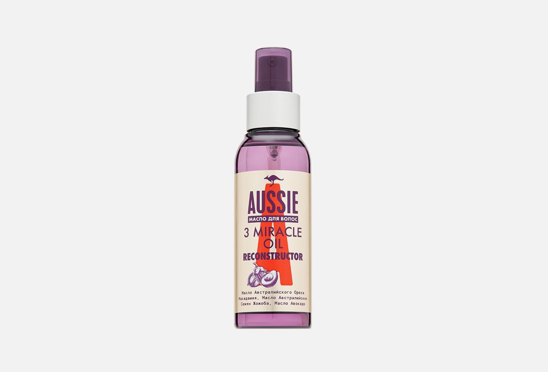 Восстанавливющее Масло для волос AUSSIE 3 Miracle Oil Reconstructor 100 мл масло для волос velvet oil lightweight 100мл масло 100мл