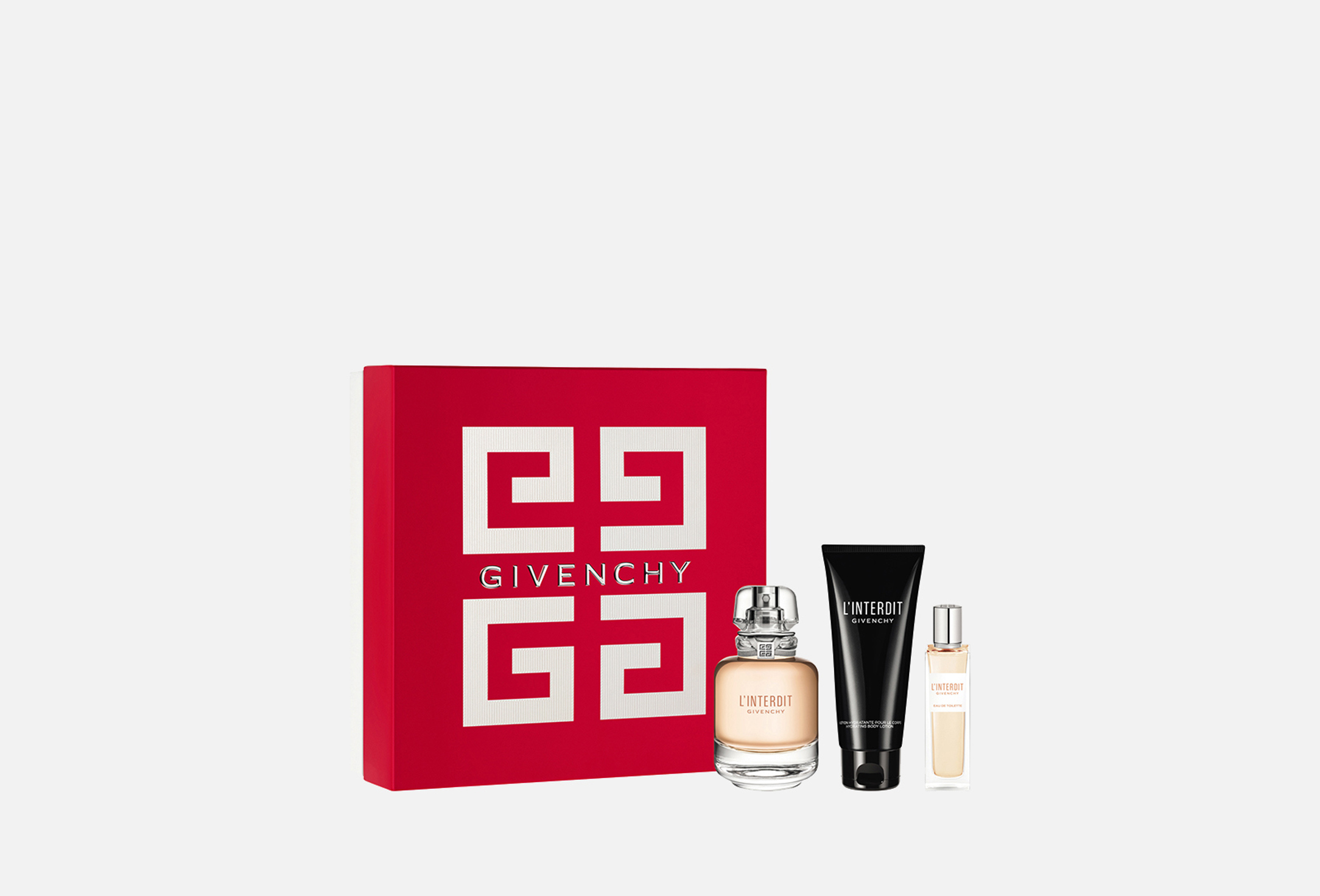 Givenchy Набор: Туалетная вода + Миниатюра туалетной воды + Лосьон