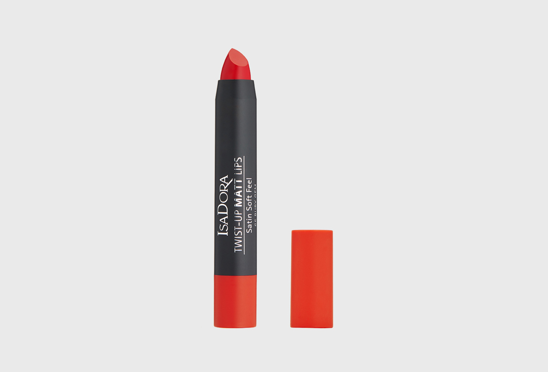 Помада-карандаш для губ матовая IsaDora Twist-up Matt 62, Raving Red