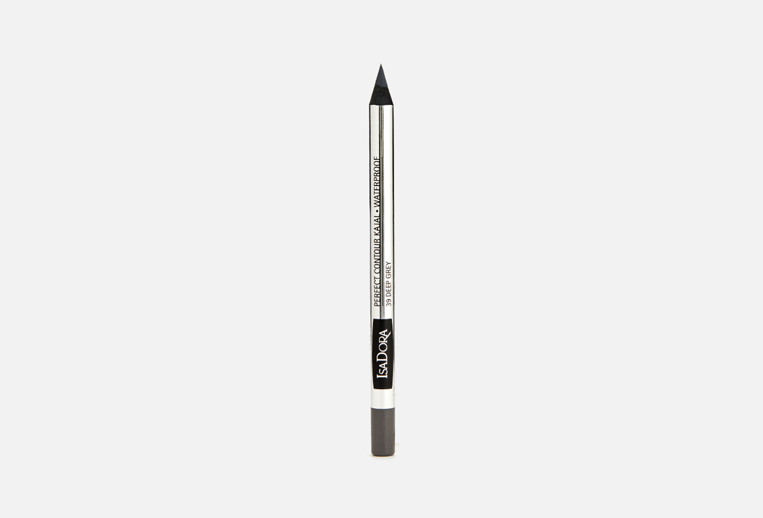 Водостойкий карандаш для век IsaDora Perfect Contour Kajal Waterproof 39, Deep Grey