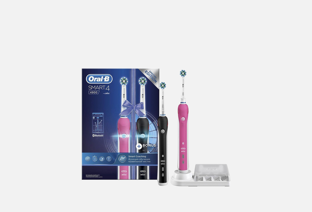 Набор электрических зубных щеток Oral-B Oral-B Smart 4900 