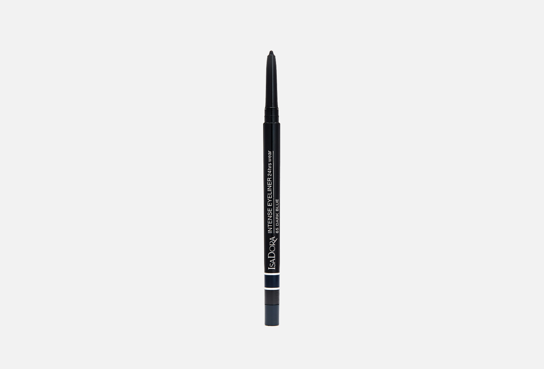 Водостойкий автоматический карандаш для глаз IsaDora Intens Eyeliner 24 Hrs Wear  65, Dark Blue