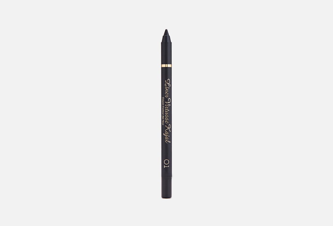Устойчивый гелевый карандаш-каял для глаз VIVIENNE SABO Liner Virtuose 01/черный