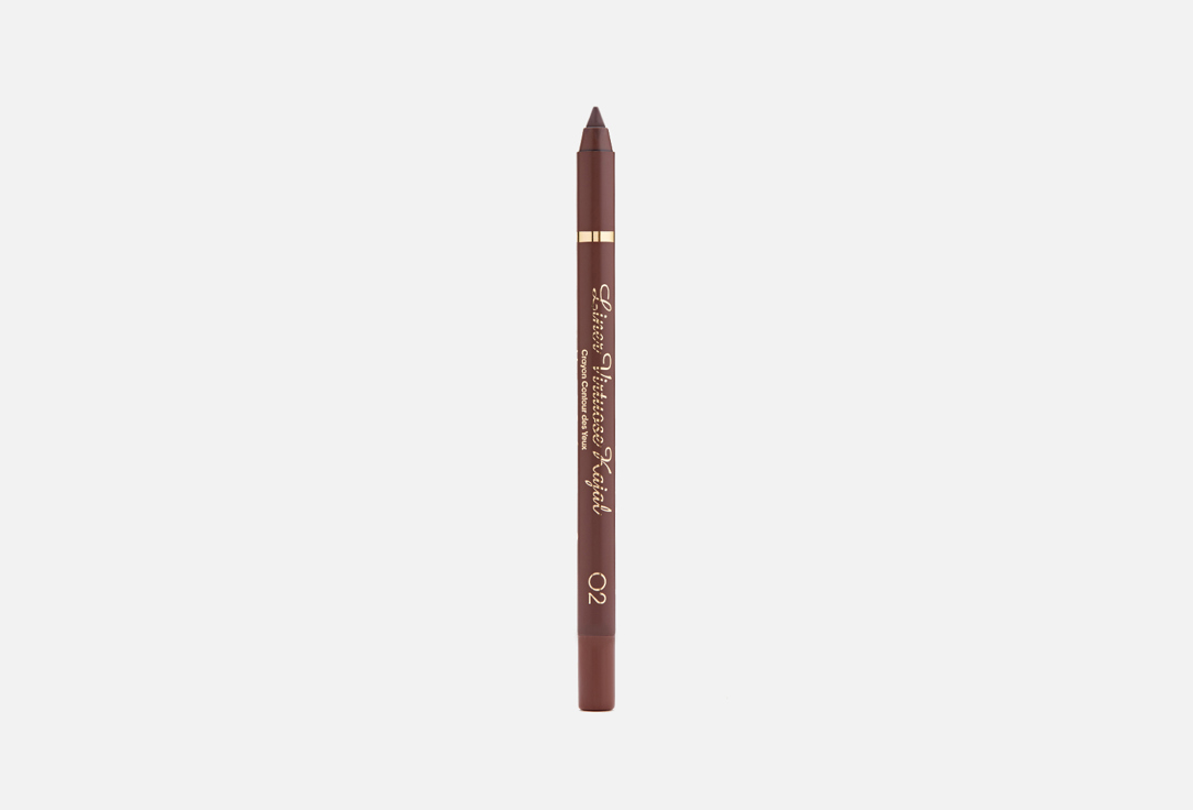Устойчивый гелевый карандаш-каял для глаз VIVIENNE SABO Liner Virtuose 02/ коричневый