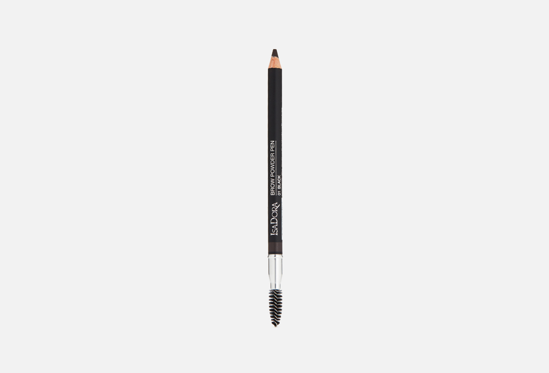 Карандаш для бровей пудровый IsaDora Brow Powder Pen 01 BLACK