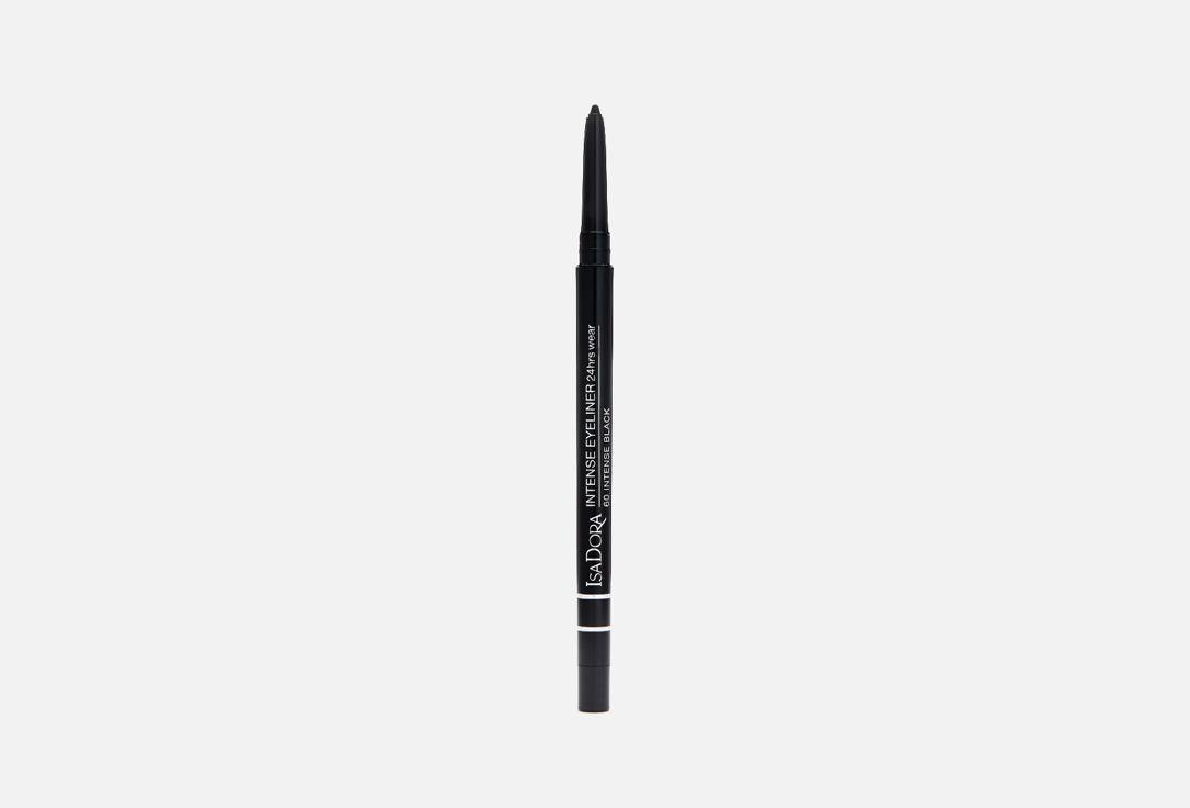 Водостойкий автоматический карандаш для глаз IsaDora Intens Eyeliner 24 Hrs Wear 60, Black 