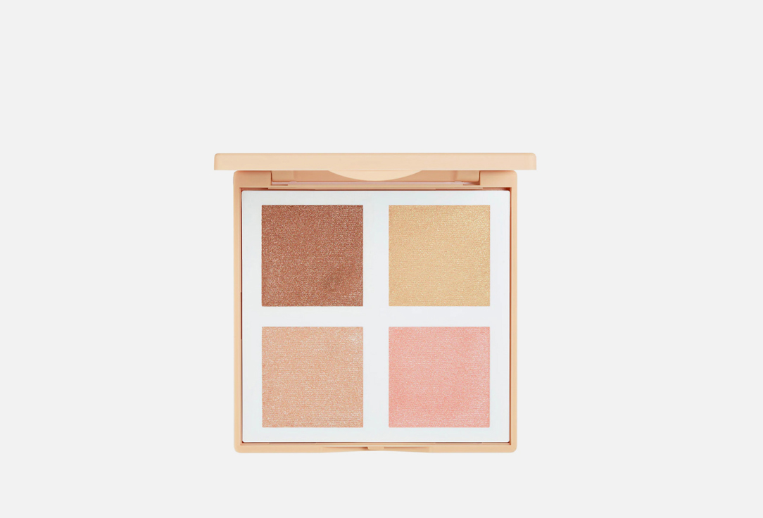 

Палитра для контуринга лица с эффектом сияния 3INA, Бежевый, The Glowing Face Palette 10 г