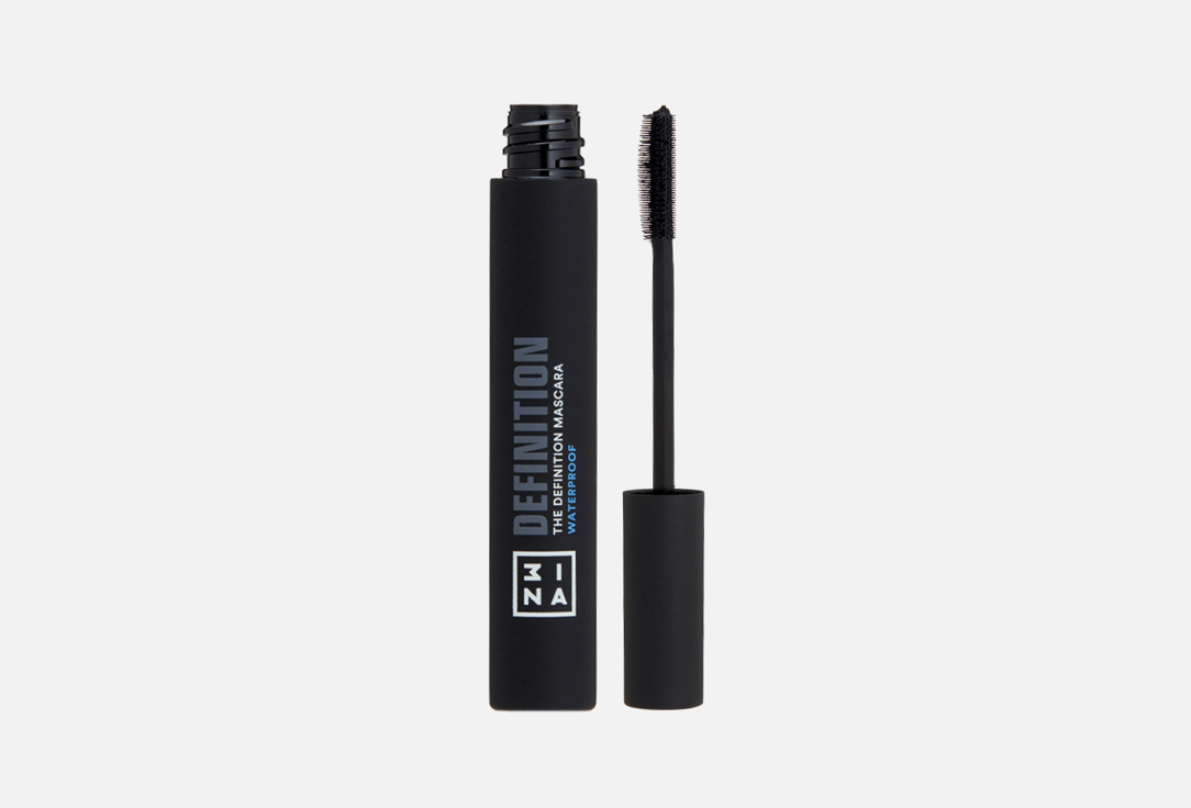 

Водостойкая тушь для глаз 3INA, Черный, The Definition Mascara Waterproof 9.5 мл