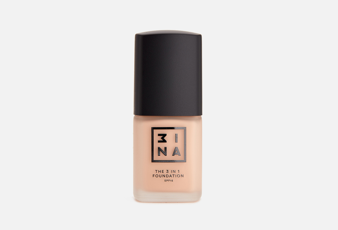 Тональный крем SPF 15 3INA The 3IN1 Foundation 202