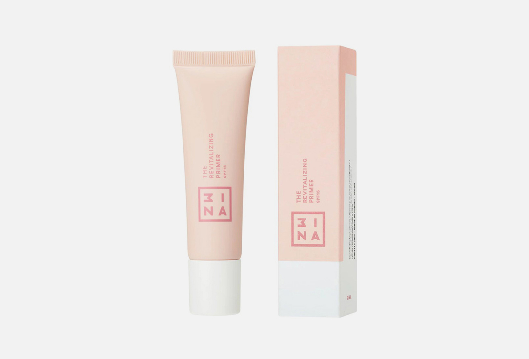 

Основа под макияж 3INA, Бежевый, The Revitalizing Face Primer 30 мл