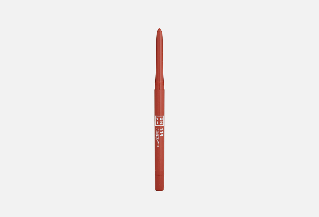 Автоматический водостойкий карандаш для губ 3INA The Automatic Lip Pencil  114